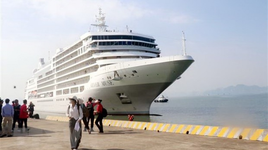 Two cruise ships bring 1,200 foreign travelers to Ha Long